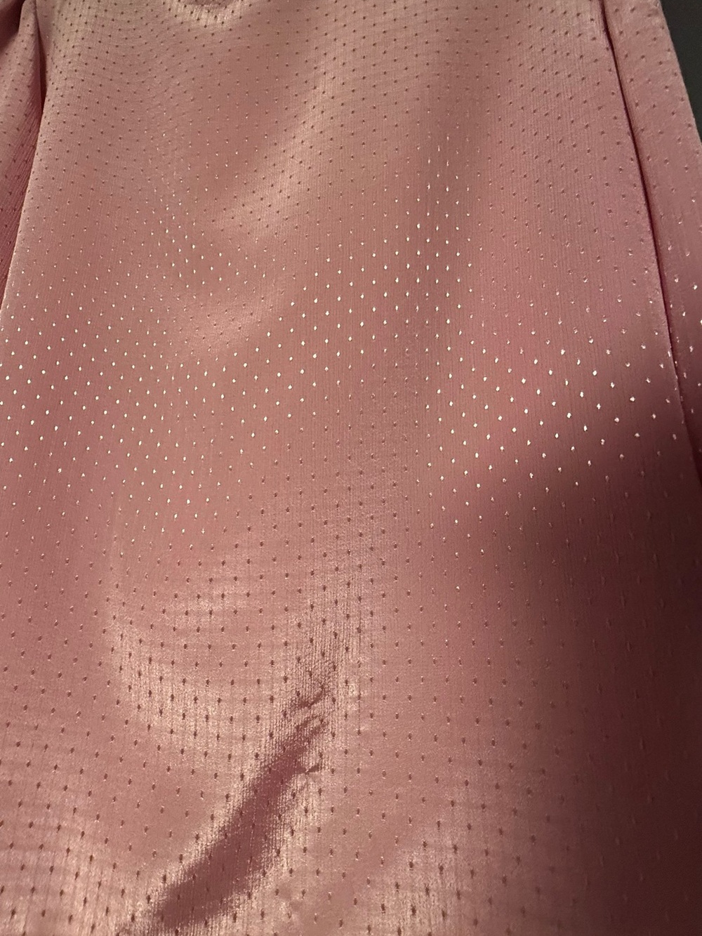 Vintage 1970s/80s Mauve Bow Secretary Blouse Silky Pin-Dot *size note* Romantic - Picture 13 of 15